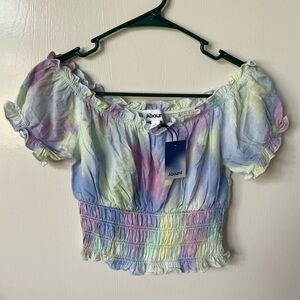 Abound Pastel Crop Top